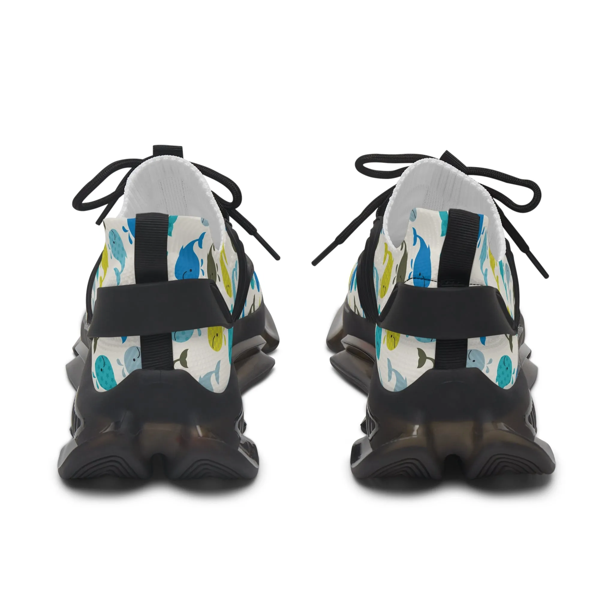 Colorful Whale Women's Mesh Sneakers