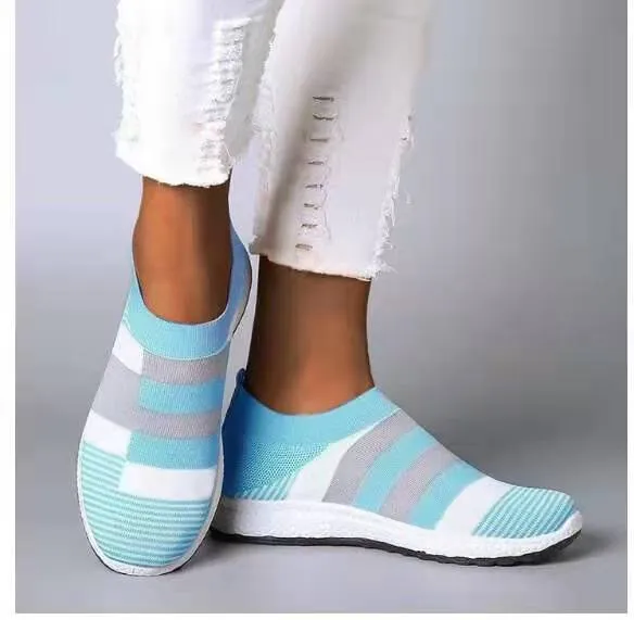 Comelyy - Women Breathable Platform Flats Bunion Corrector Slip On Shoes