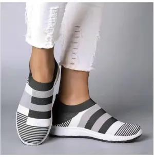 Comelyy - Women Breathable Platform Flats Bunion Corrector Slip On Shoes