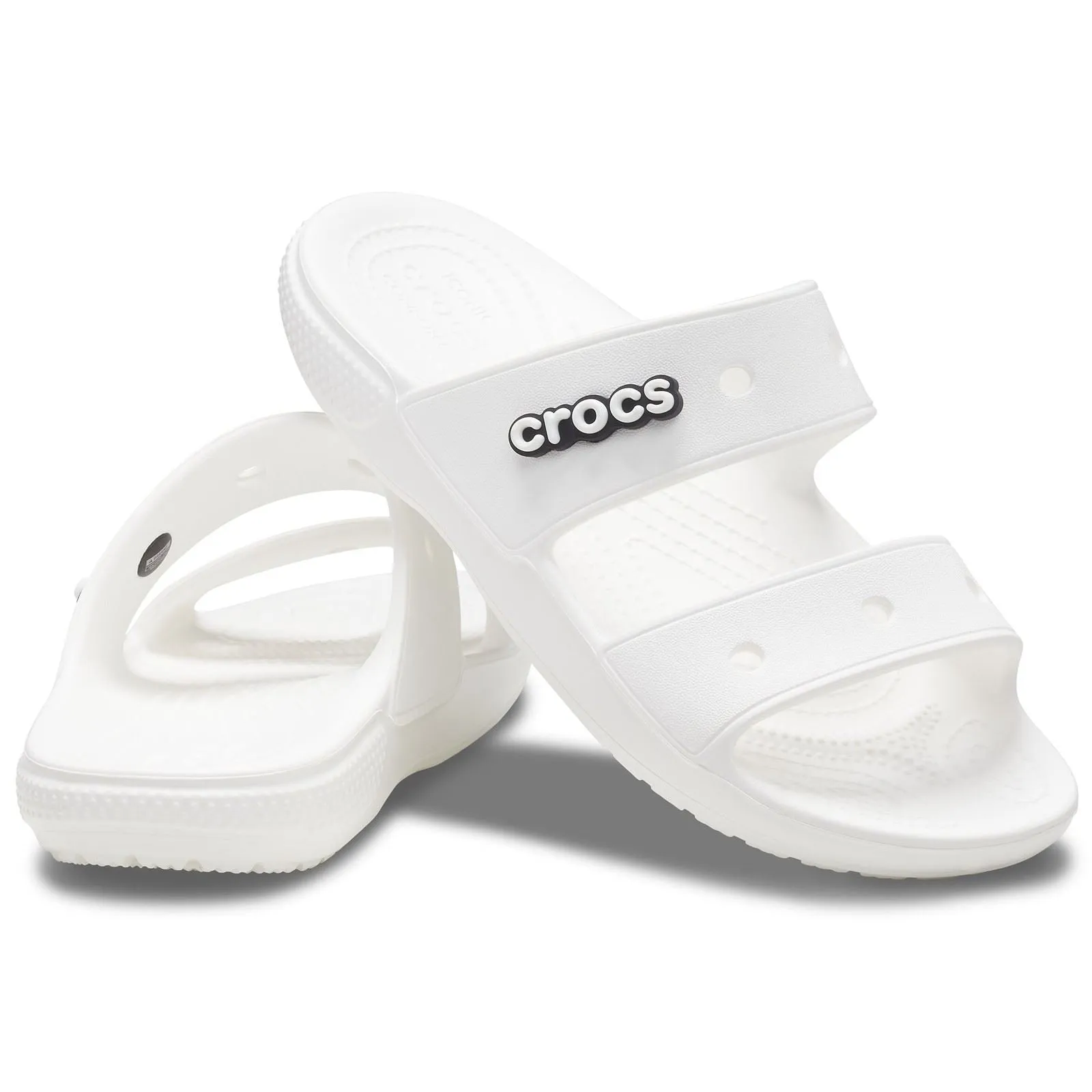 Crocs Unisex's Classic Tie Dye Two Strap Sandals Slide in 4 Colours, Sizes 3 to 8