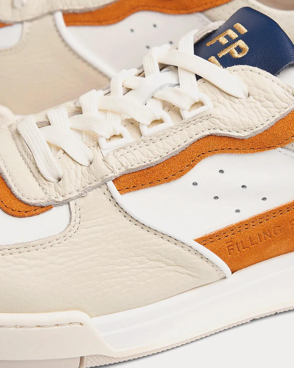 Curb Differs Off White Low Top Sneakers