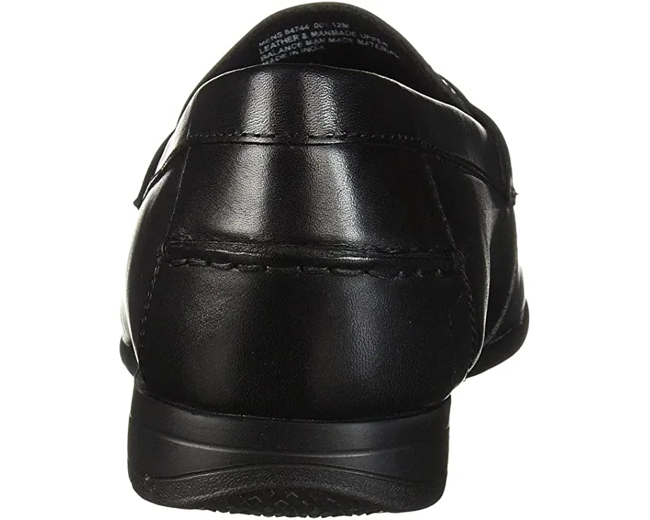 Drexel Moc Toe Penny Loafer with KORE Walking Comfort Technology Nunn Bush, black