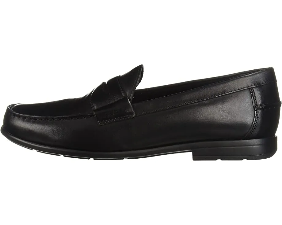 Drexel Moc Toe Penny Loafer with KORE Walking Comfort Technology Nunn Bush, black