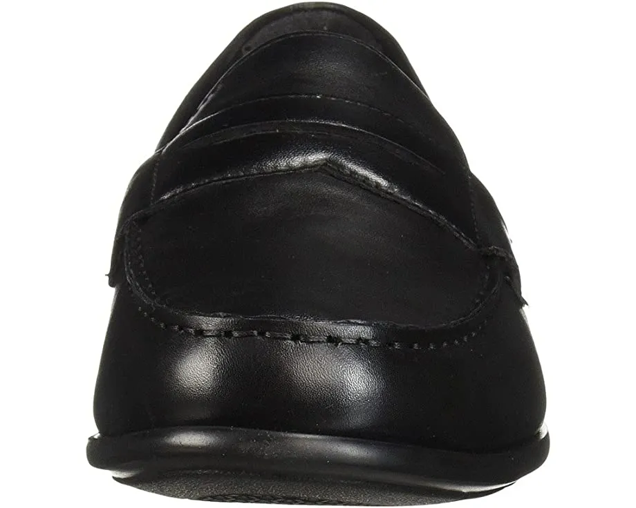 Drexel Moc Toe Penny Loafer with KORE Walking Comfort Technology Nunn Bush, black