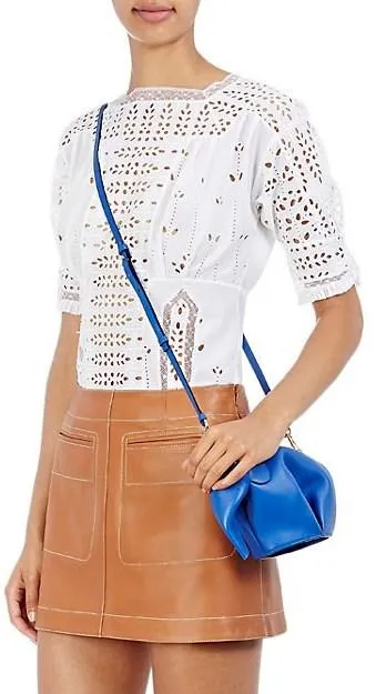 Elephant Mini Bag - Blue, Stone Blue, Turquoise, Brown