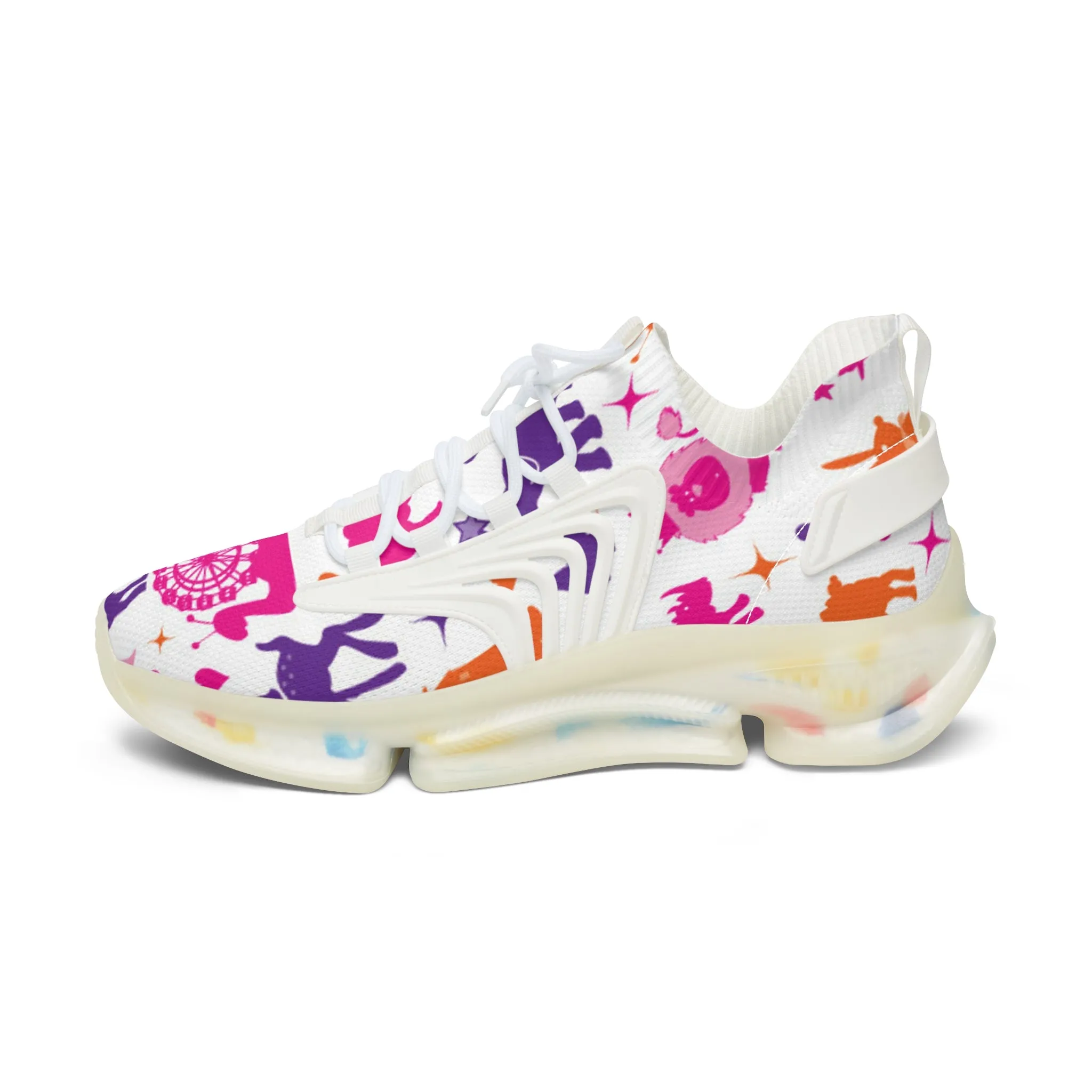 Fantasy Animal Women's Mesh Sneakers