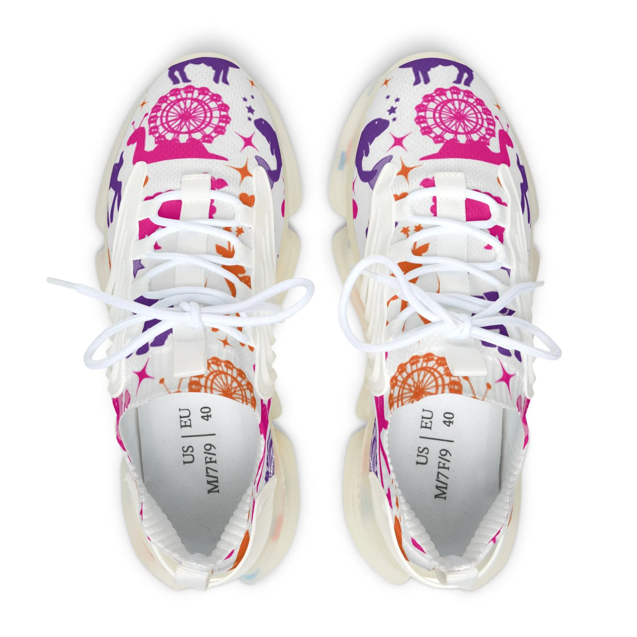 Fantasy Animal Women's Mesh Sneakers
