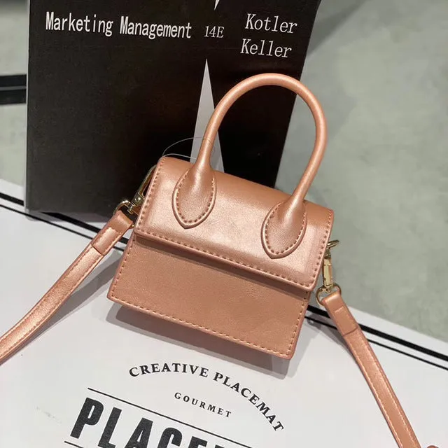 Fashion small Women Bag pu Leather Top-handle Handbags PU Shoulder Bag Flap Crossbody Bags for Women