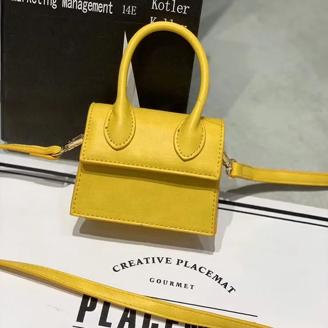 Fashion small Women Bag pu Leather Top-handle Handbags PU Shoulder Bag Flap Crossbody Bags for Women