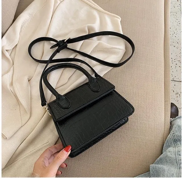Fashion small Women Bag pu Leather Top-handle Handbags PU Shoulder Bag Flap Crossbody Bags for Women