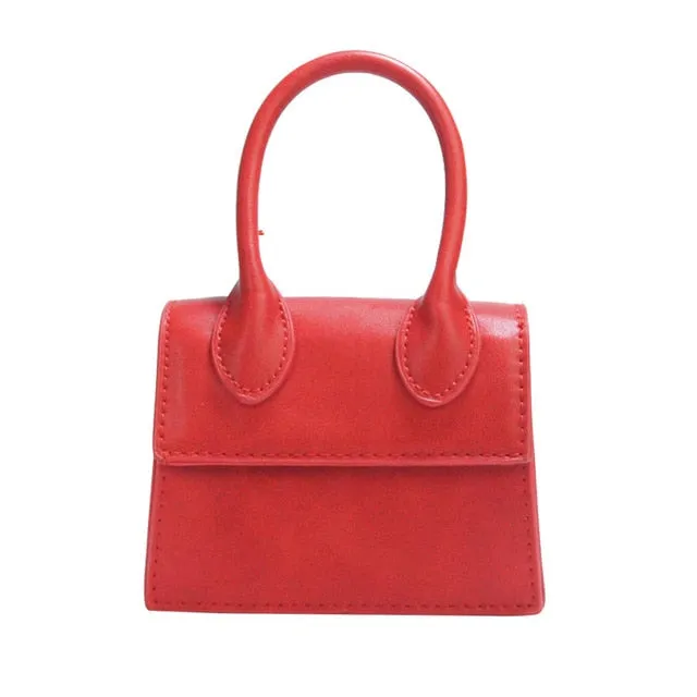 Fashion small Women Bag pu Leather Top-handle Handbags PU Shoulder Bag Flap Crossbody Bags for Women