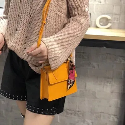 Fashion small Women Bag pu Leather Top-handle Handbags PU Shoulder Bag Flap Crossbody Bags for Women