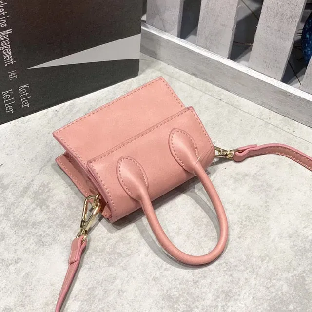 Fashion small Women Bag pu Leather Top-handle Handbags PU Shoulder Bag Flap Crossbody Bags for Women