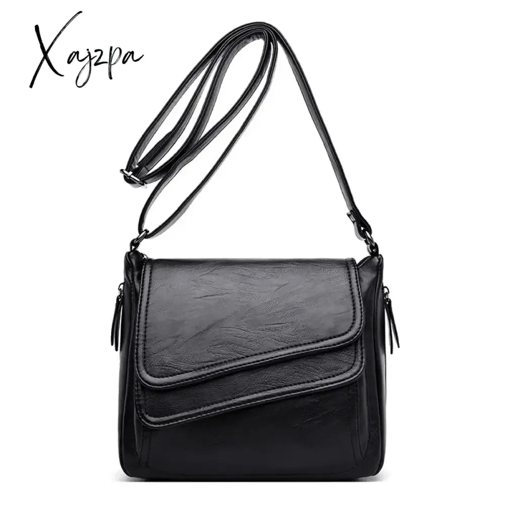 Fashion Soft Leather Shoulder Bags Luxury Women Handbags Designer Brand Casual Crossbody Bags For Women Sac a Main Female