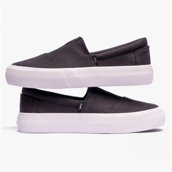 FENIX PLATFORM Ladies Slip-On Trainers Black