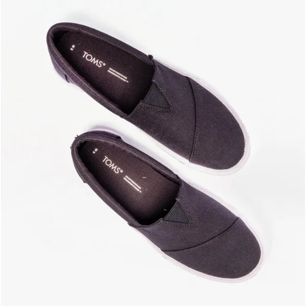 FENIX PLATFORM Ladies Slip-On Trainers Black