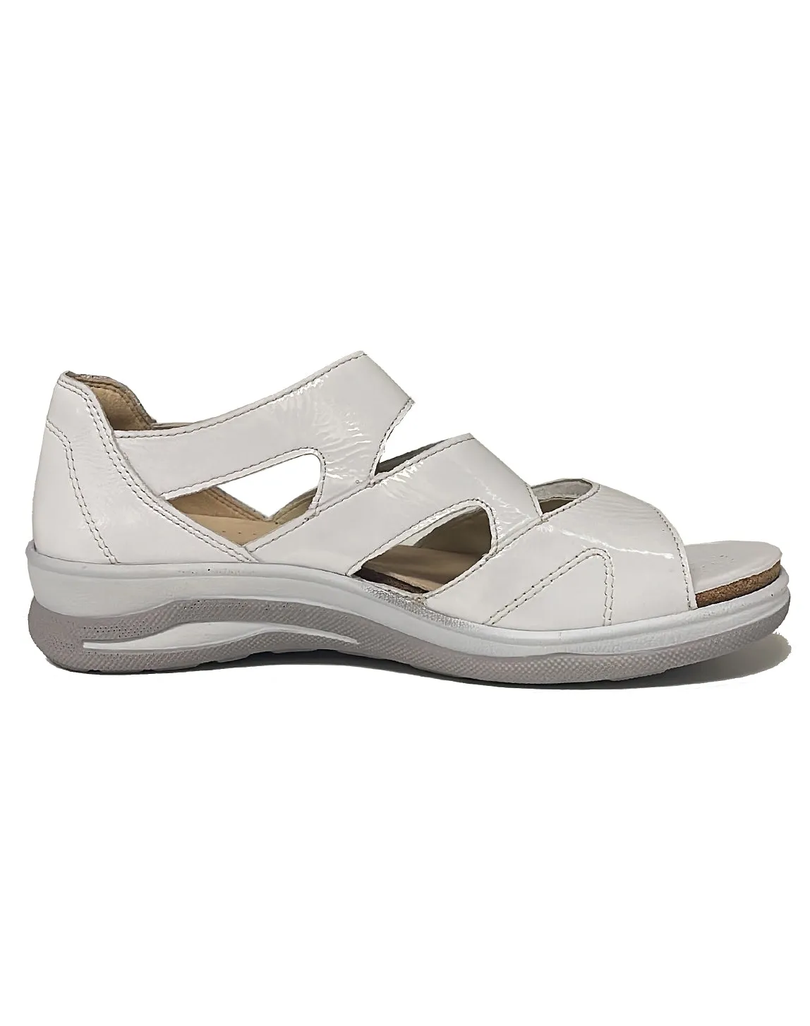FIDELIO 496016 HILLY H BACK SANDAL - BIANCO KOMBI