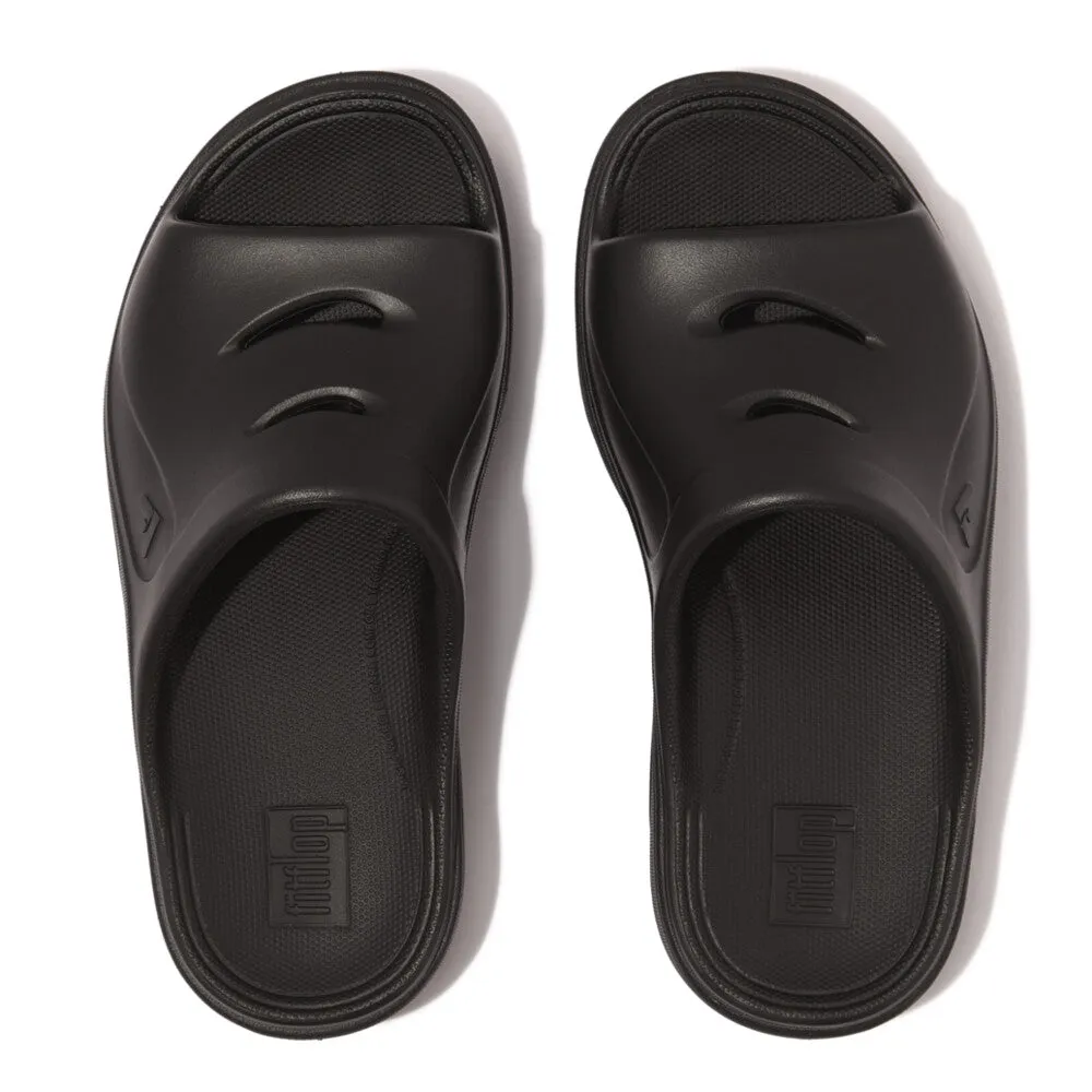 Fitflop Relief Recovery Slides Black
