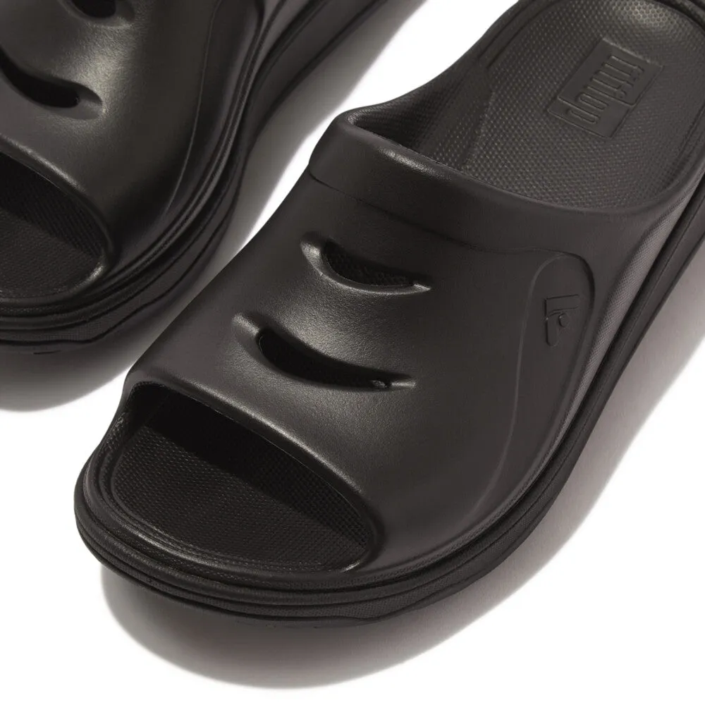 Fitflop Relief Recovery Slides Black
