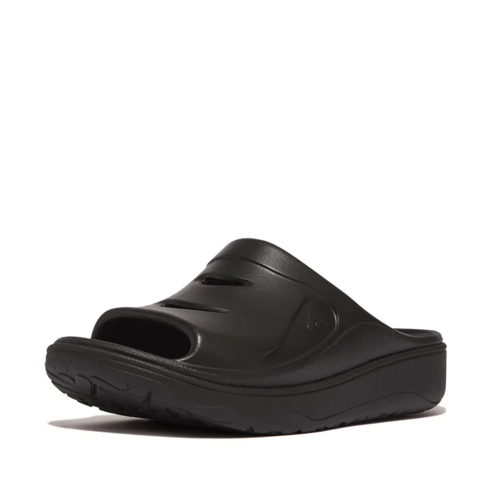 Fitflop Relief Recovery Slides Black
