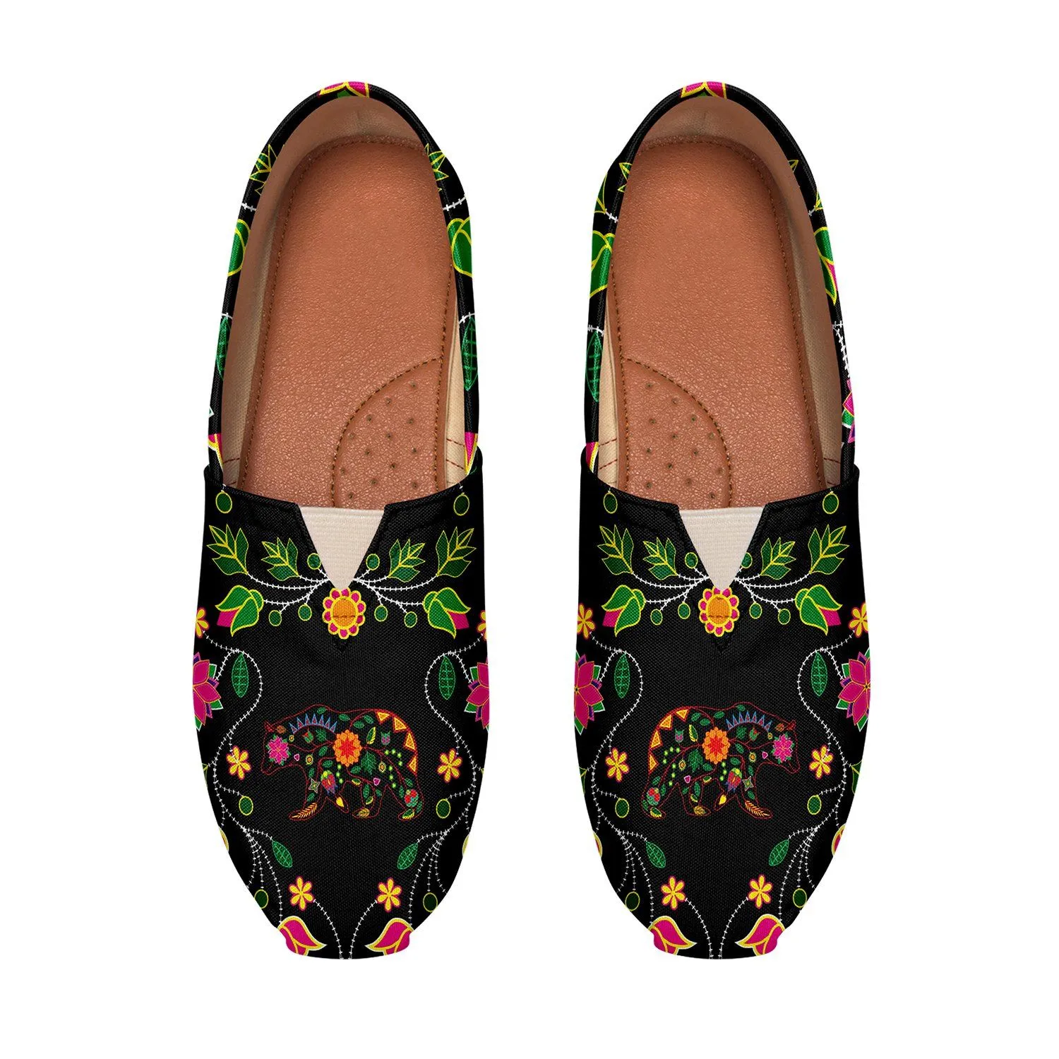 Floral Animal Slip On
