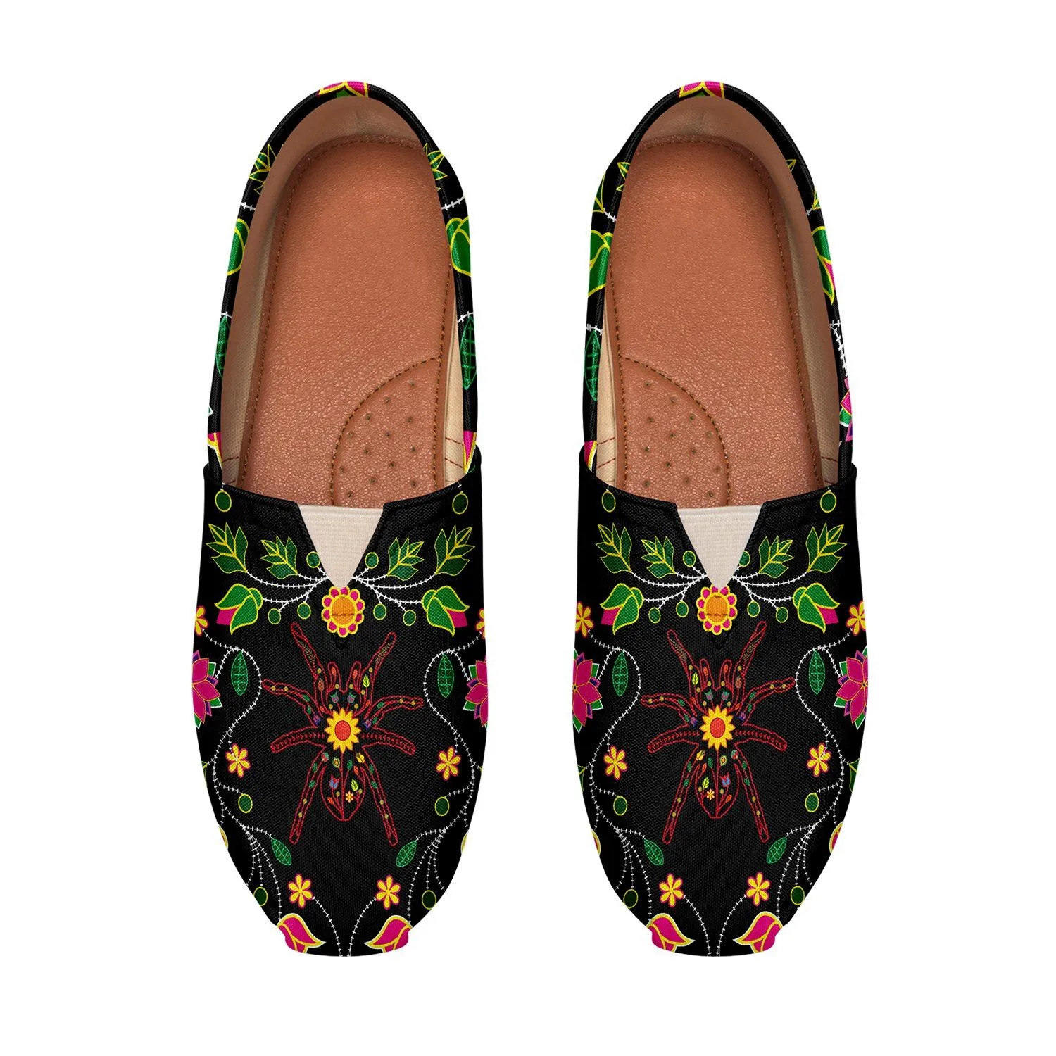 Floral Spider Slip On