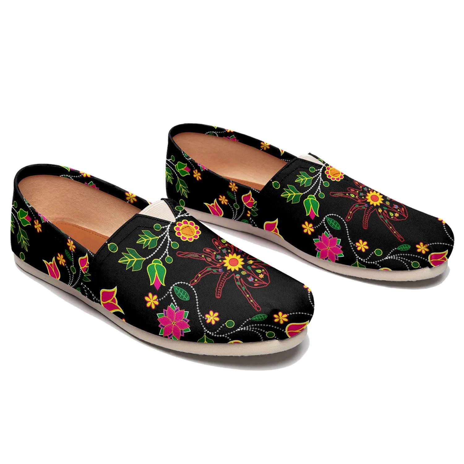 Floral Spider Slip On