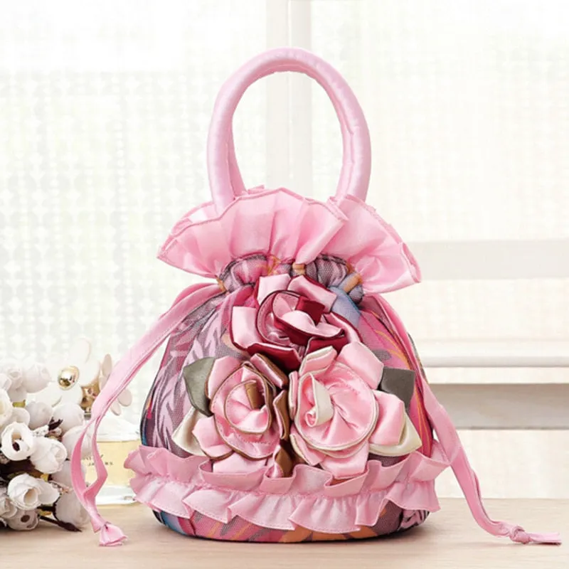 FLYING BIRDS women bag bucket women handbag design casual purse tote high quality flower Mummy bag ladies 2016 LM4025fb