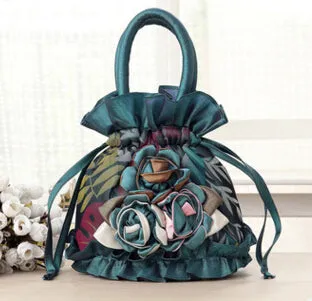 FLYING BIRDS women bag bucket women handbag design casual purse tote high quality flower Mummy bag ladies 2016 LM4025fb