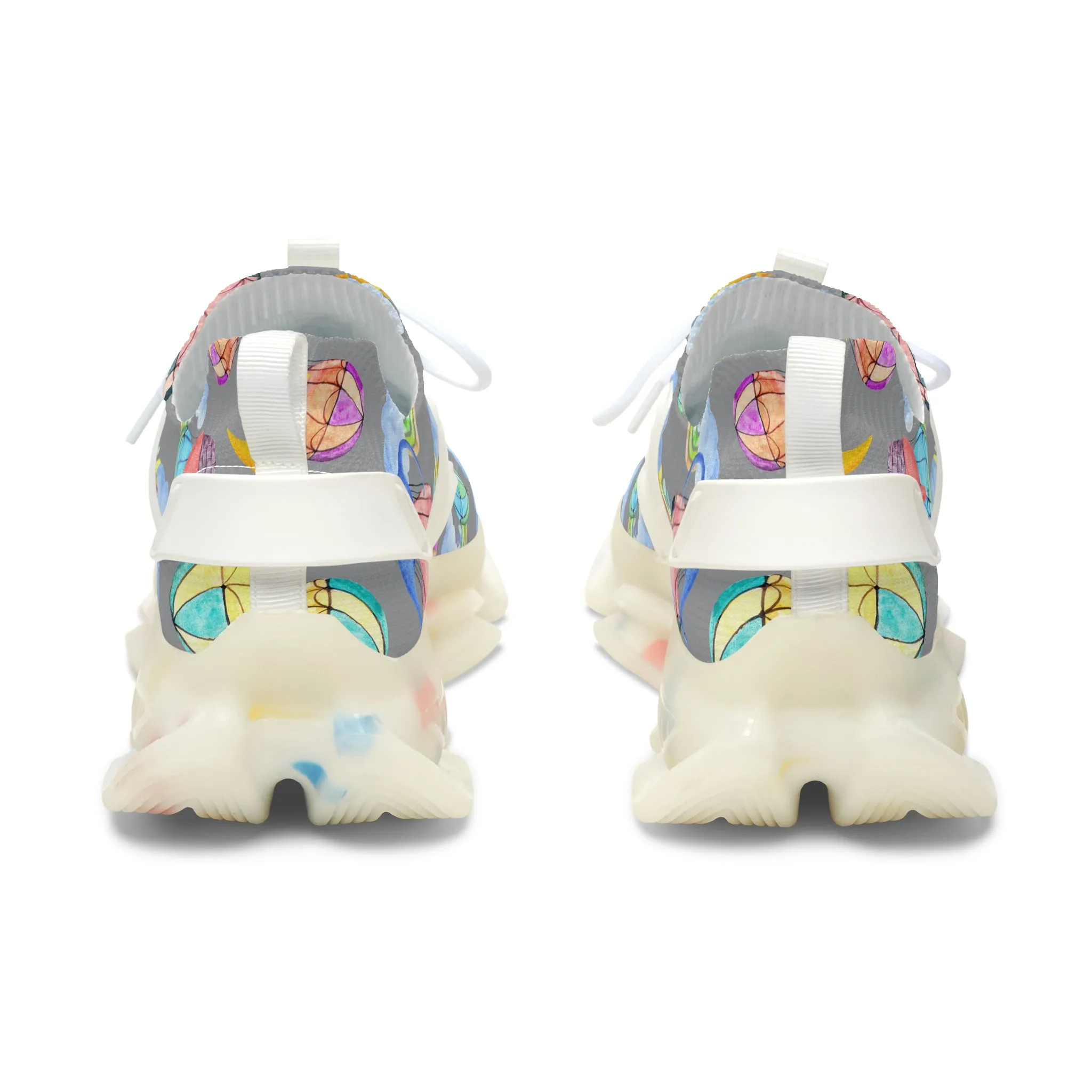 Flying Dinosaurs Women's Mesh Sneakers