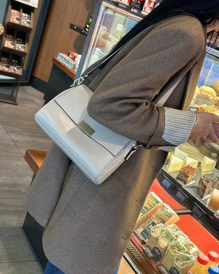 Genuine Leather Shoulder Crossbody Bag