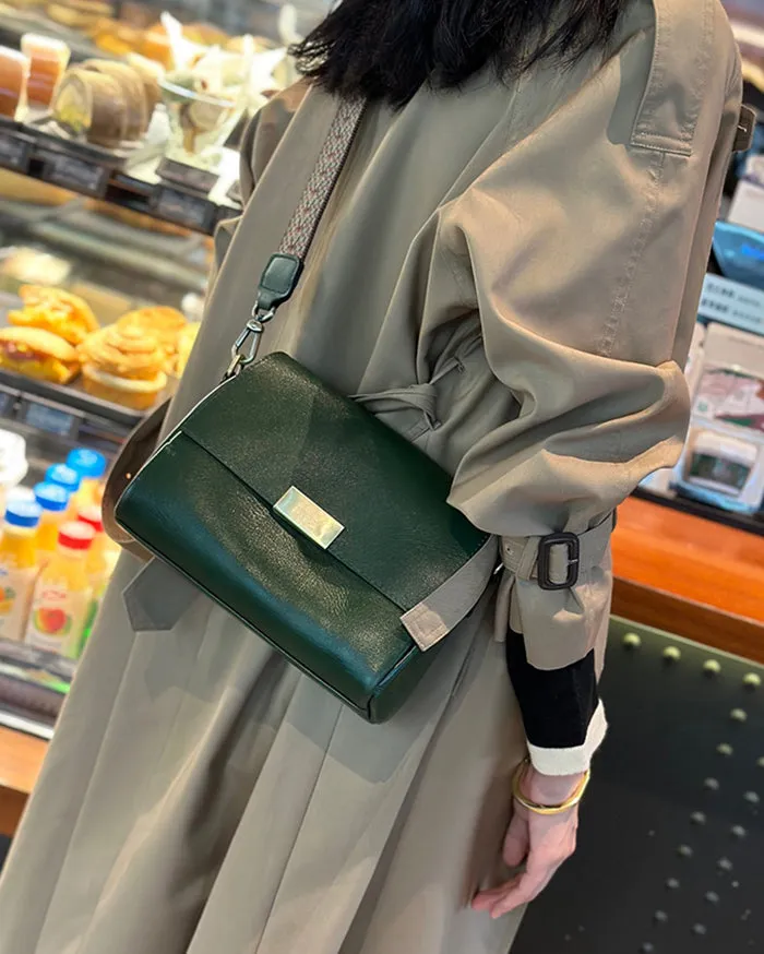 Genuine Leather Shoulder Crossbody Bag