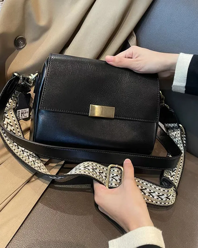 Genuine Leather Shoulder Crossbody Bag