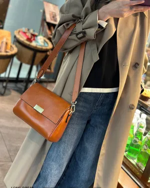 Genuine Leather Shoulder Crossbody Bag