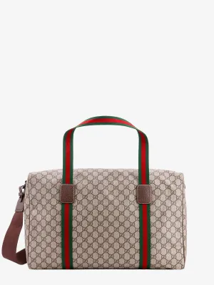Gucci Men Gucci Beige Travel Bags