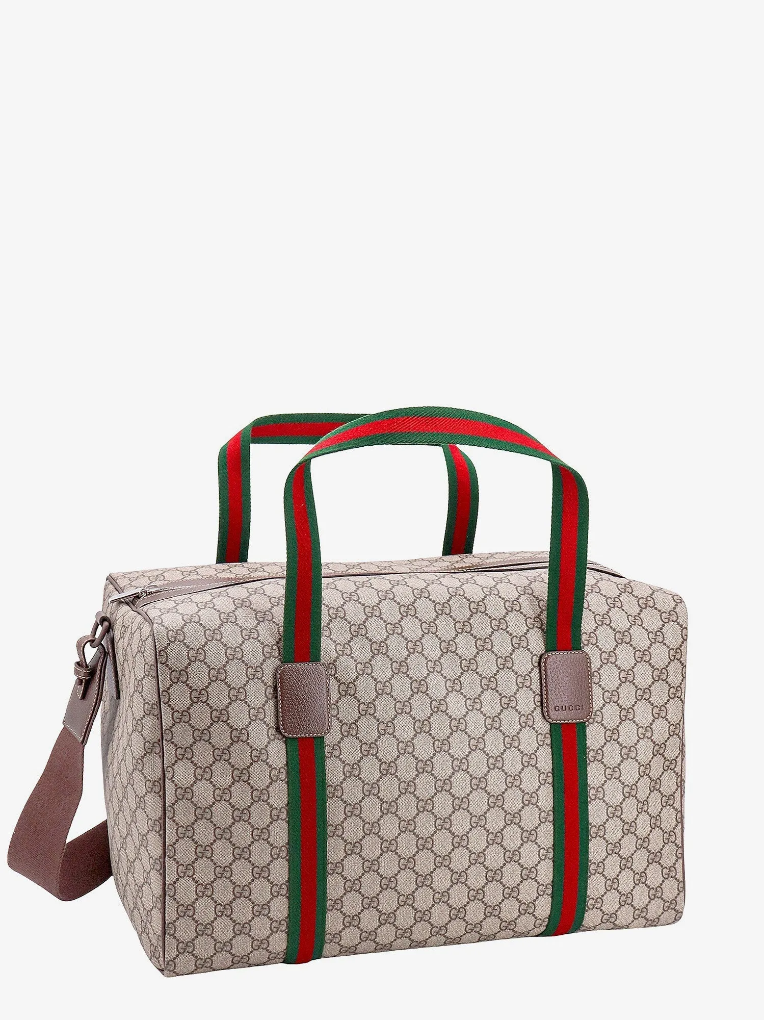 Gucci Men Gucci Beige Travel Bags