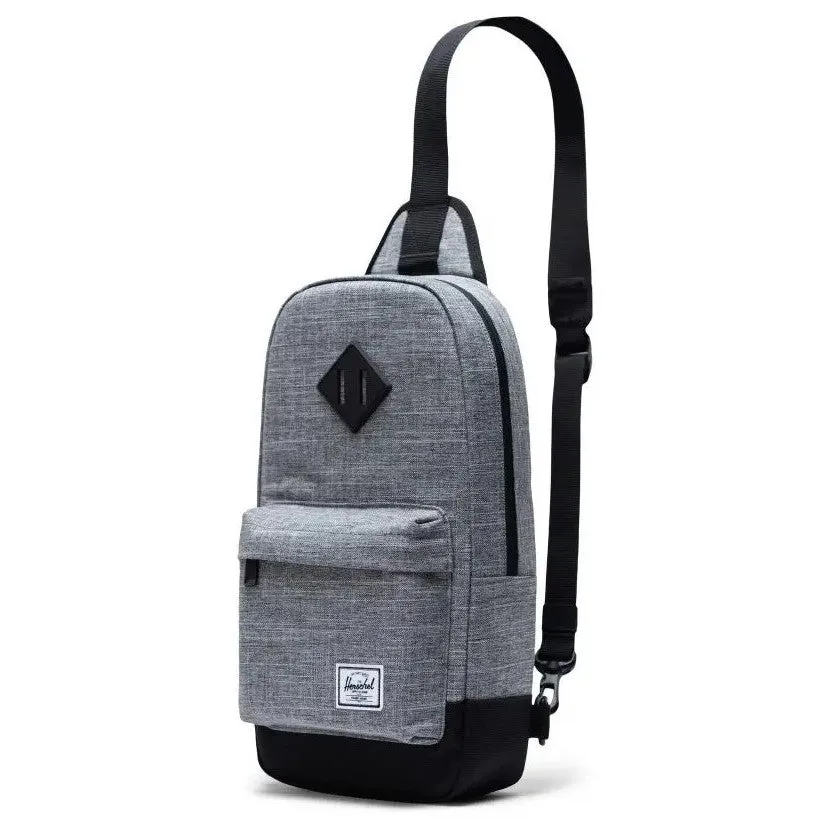 Herschel Heritage Shoulder Bag - Raven Crosshatch