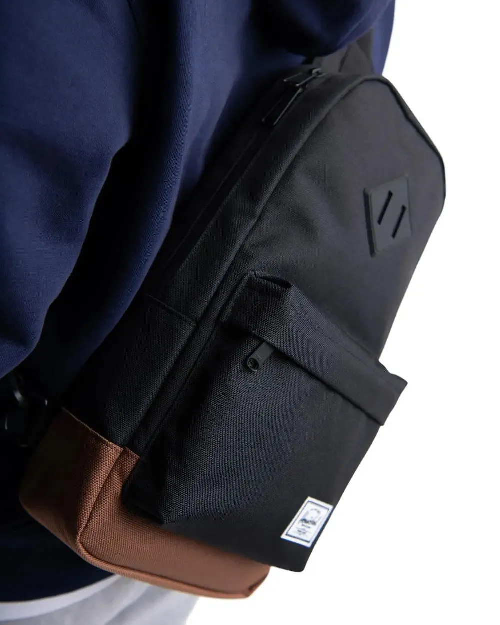 Herschel Heritage Shoulder Bag - Raven Crosshatch