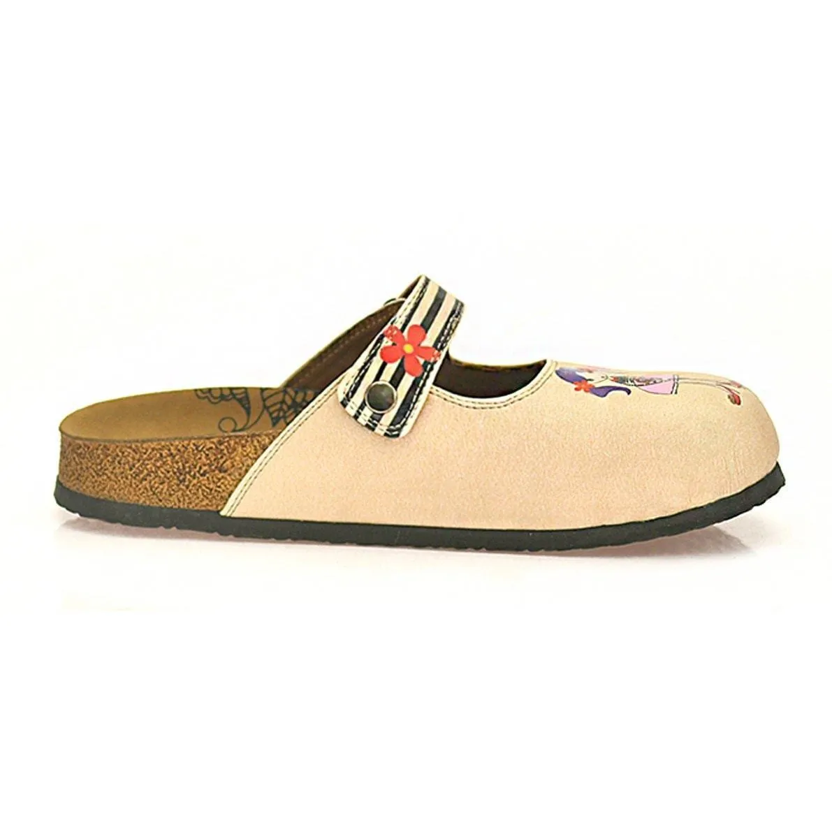 I Love Pisa Clogs CAL803