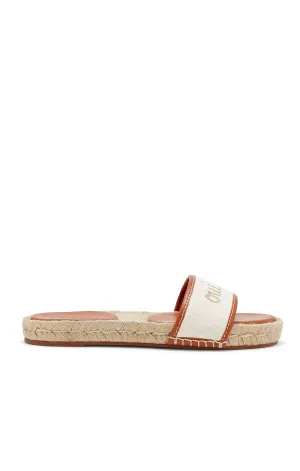 Josephine Canvas Espadrille Slide