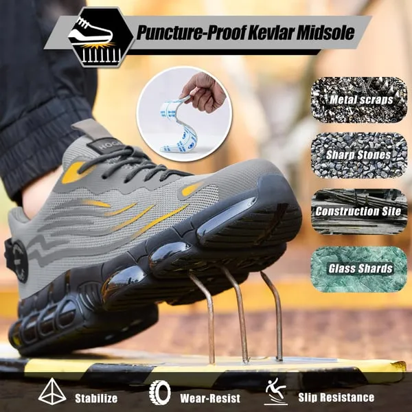 🔥Knob Anti-Smash Anti-Slip Safety Sneakers