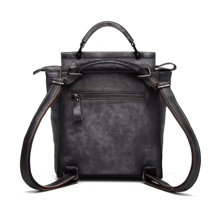 Ladies Leather Backpack Purse Rucksack Shoulder Handbags For Women