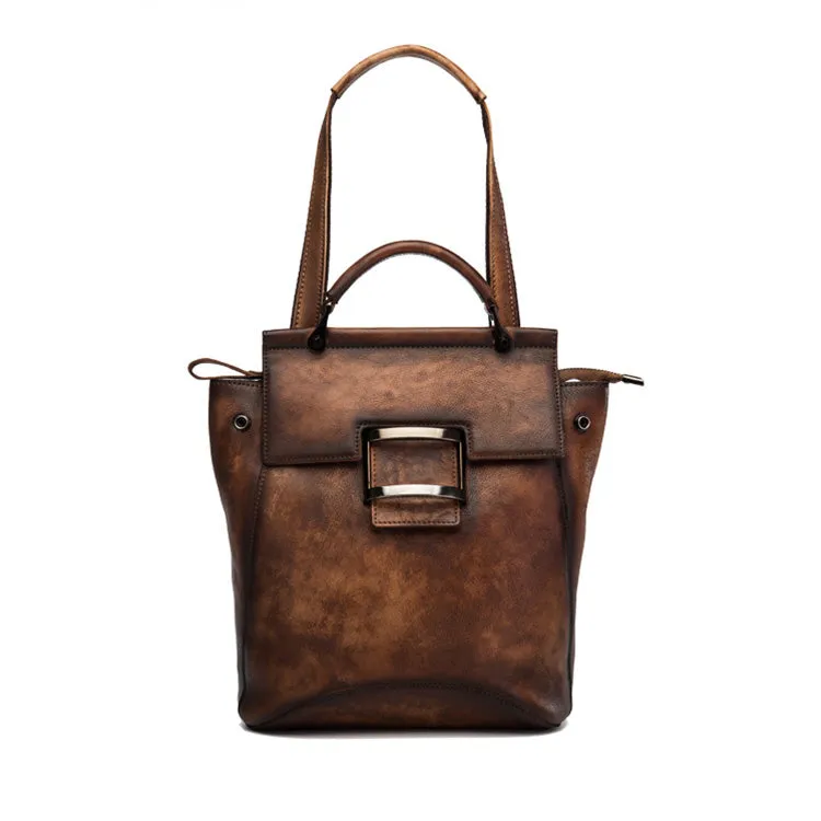 Ladies Leather Backpack Purse Rucksack Shoulder Handbags For Women