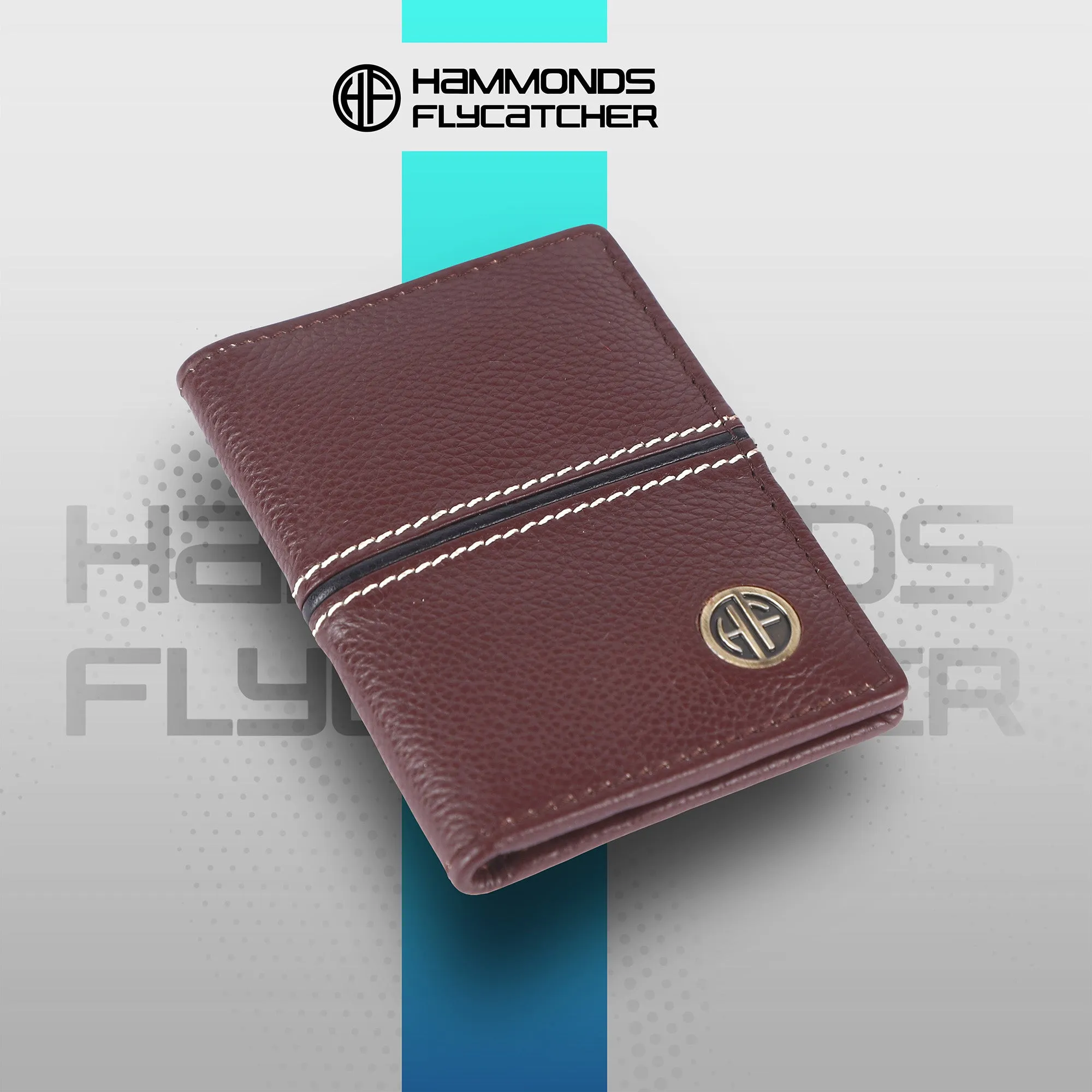 Leather Card Holder Wallet for Men and Women - Genuine Leather - Slim - RFID Protected - 6 Slots for ATM Credit/Debit Card