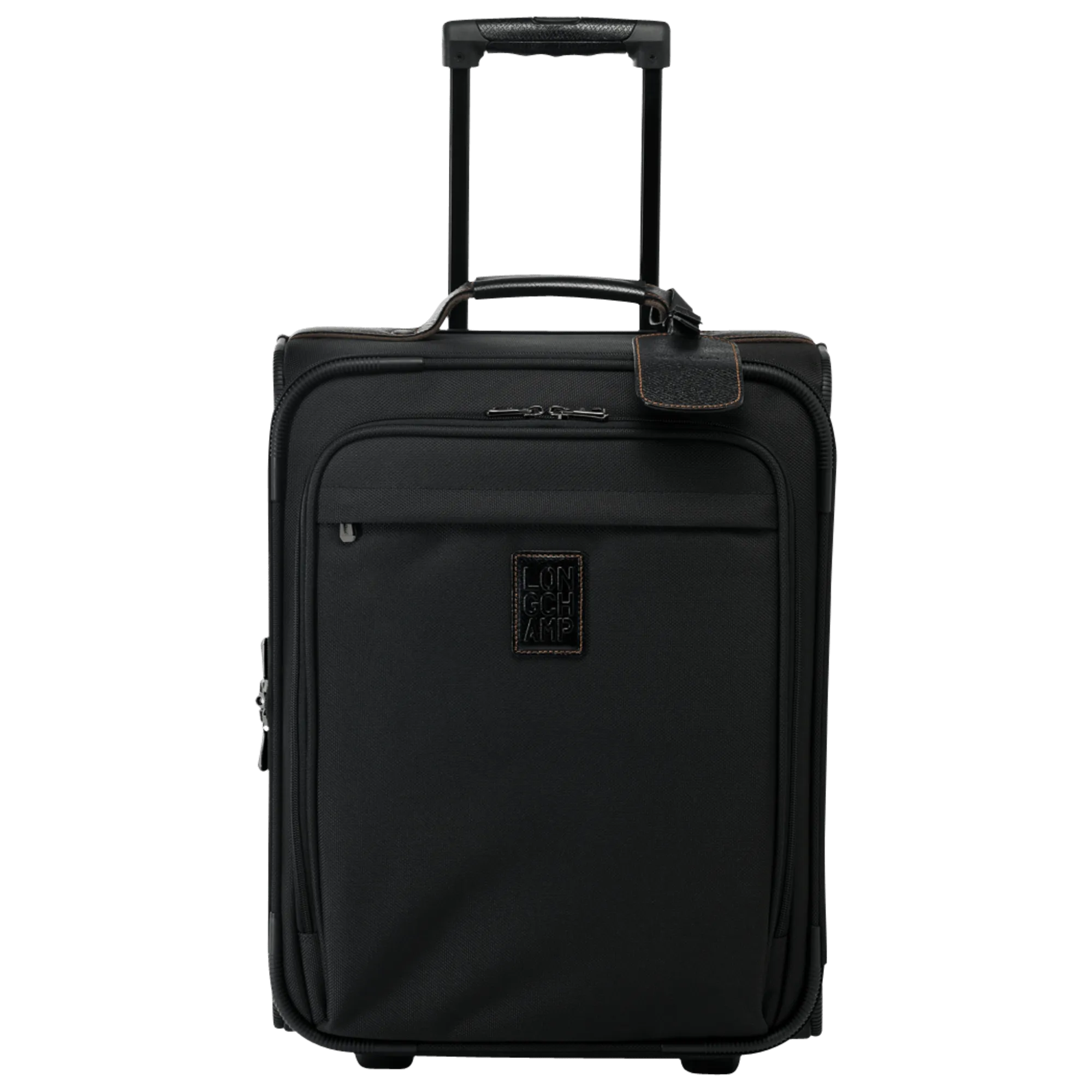 Longchamp Boxford S Suitcase Recycled Canvas in Black