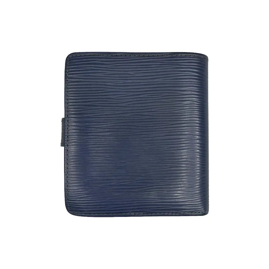 LOUIS VUITTON BLUE EPI LEATHER WALLET