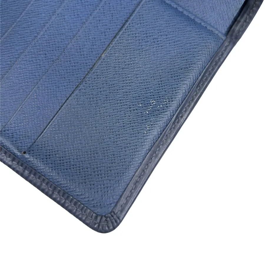 LOUIS VUITTON BLUE EPI LEATHER WALLET