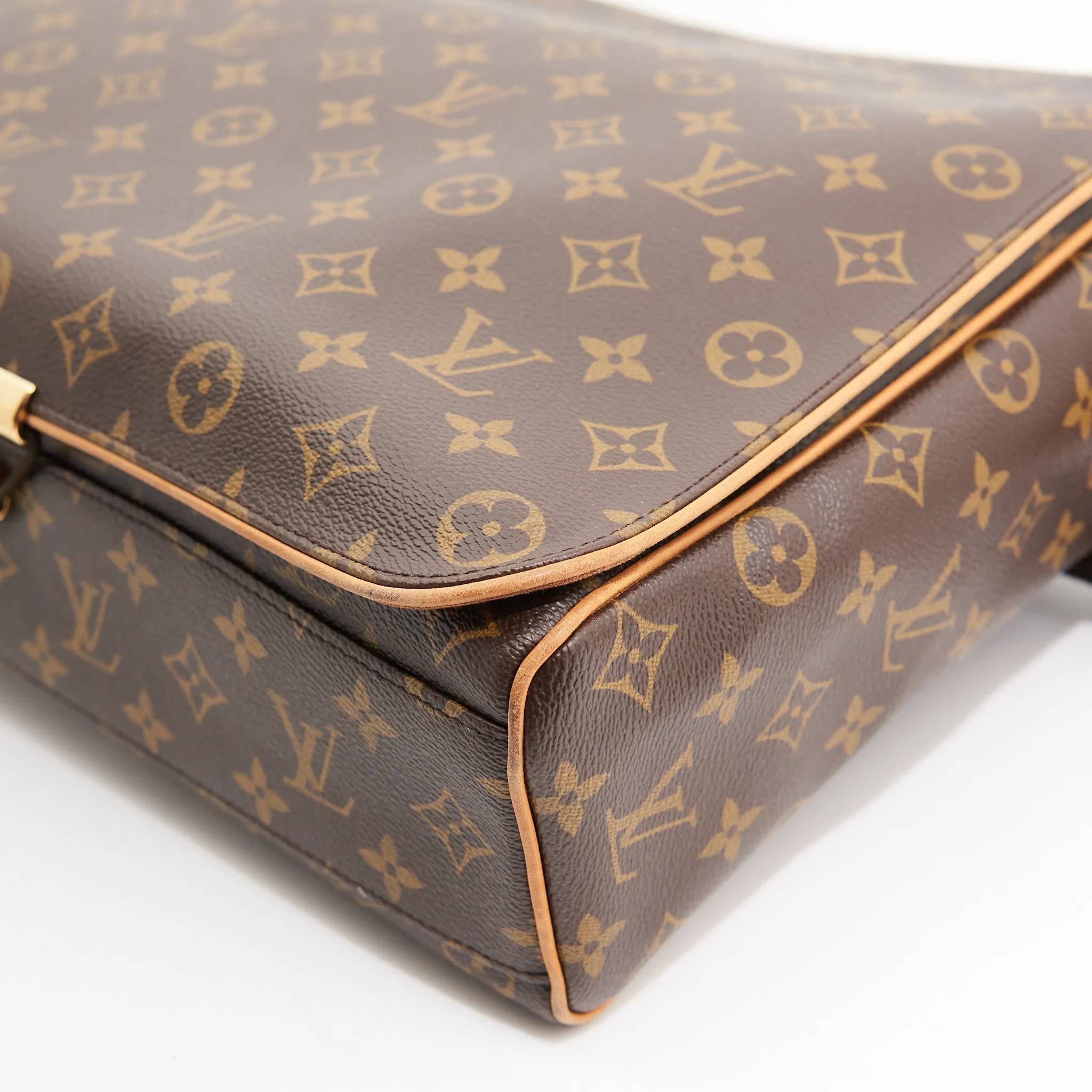 Louis Vuitton Canvas Abbesses in Brown Monogram GHW