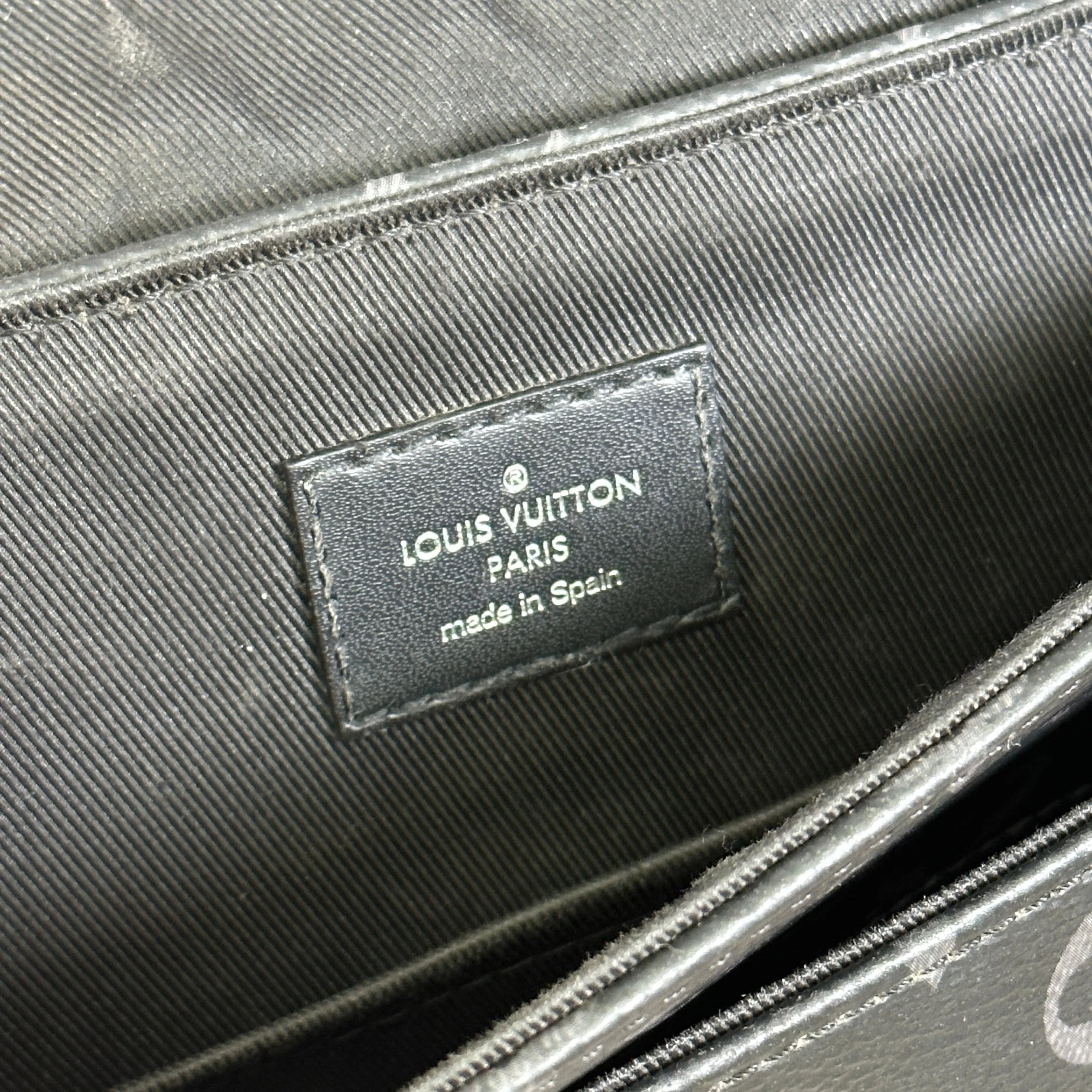 Louis Vuitton District Messenger Bag Monogram Eclipse Canvas PM