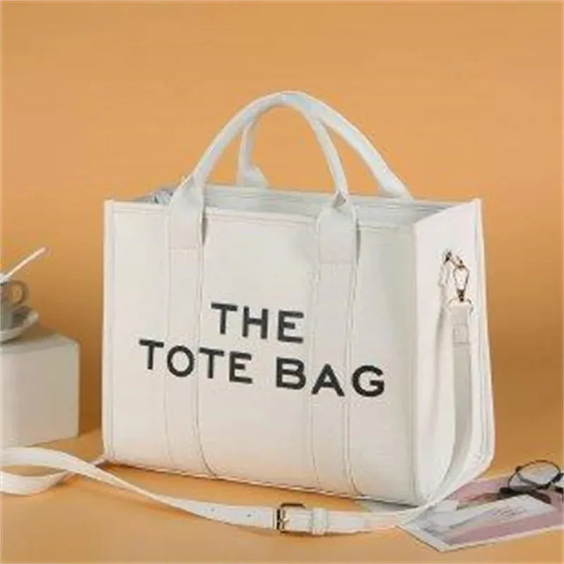 LuxeScript™ Embossed Tote Bag
